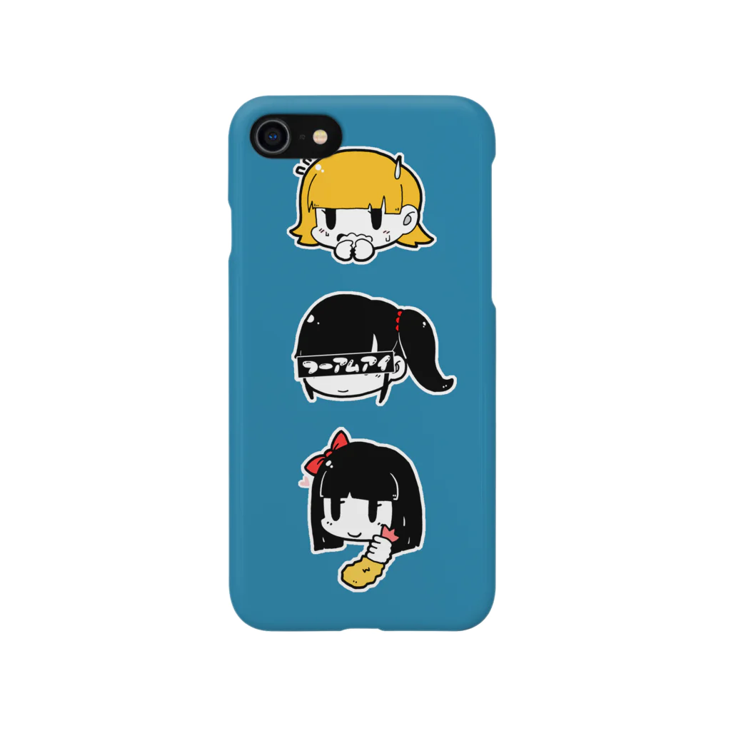 ゆアパレルの顔たちのケース Smartphone Case