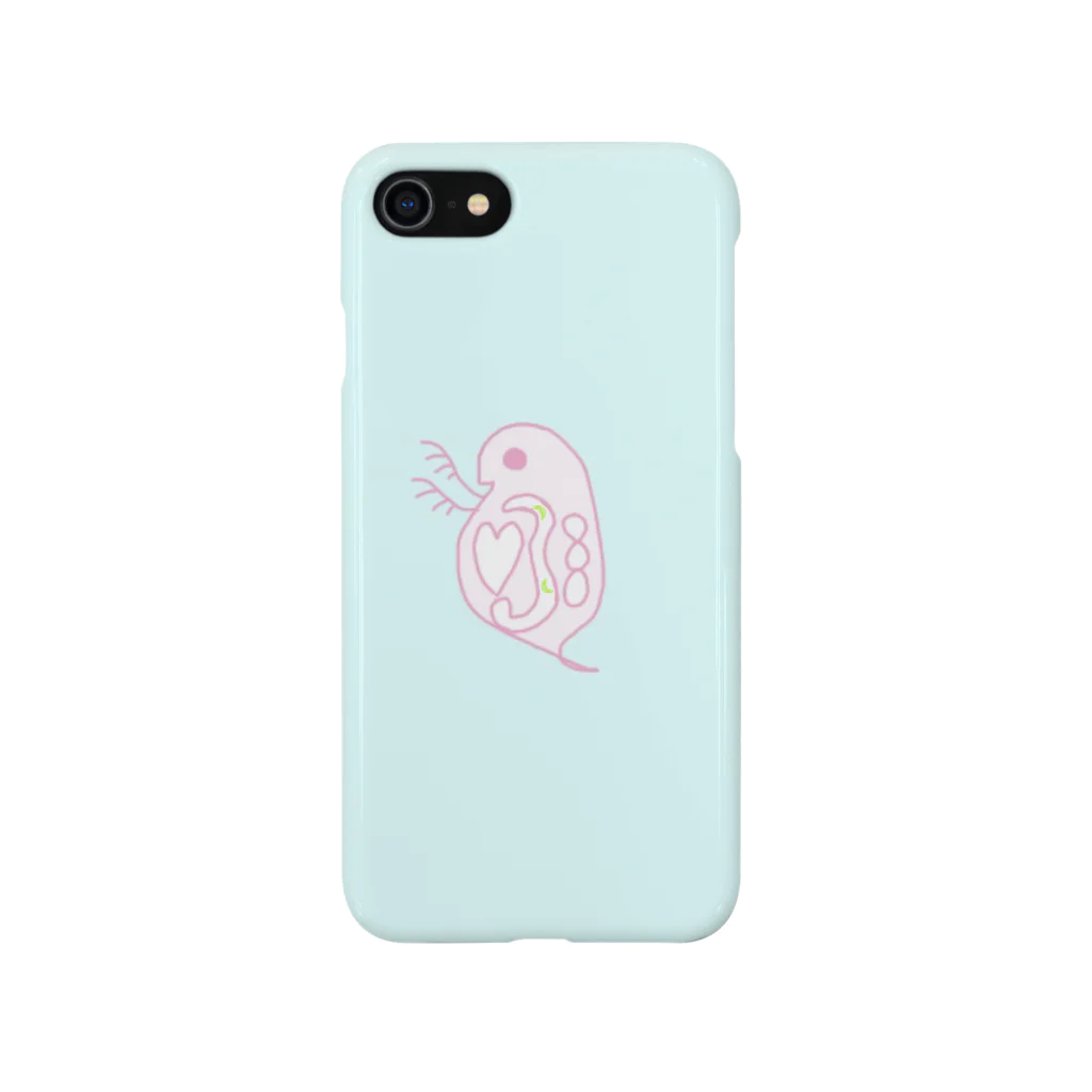 月河ナイのハートの心臓みじんこ Smartphone Case