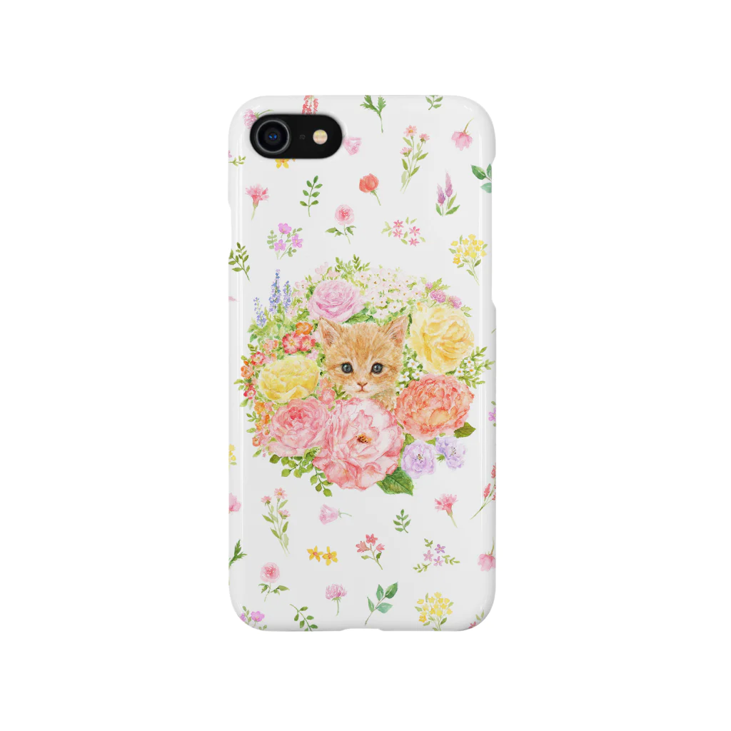 megmeriのねことリース Smartphone Case