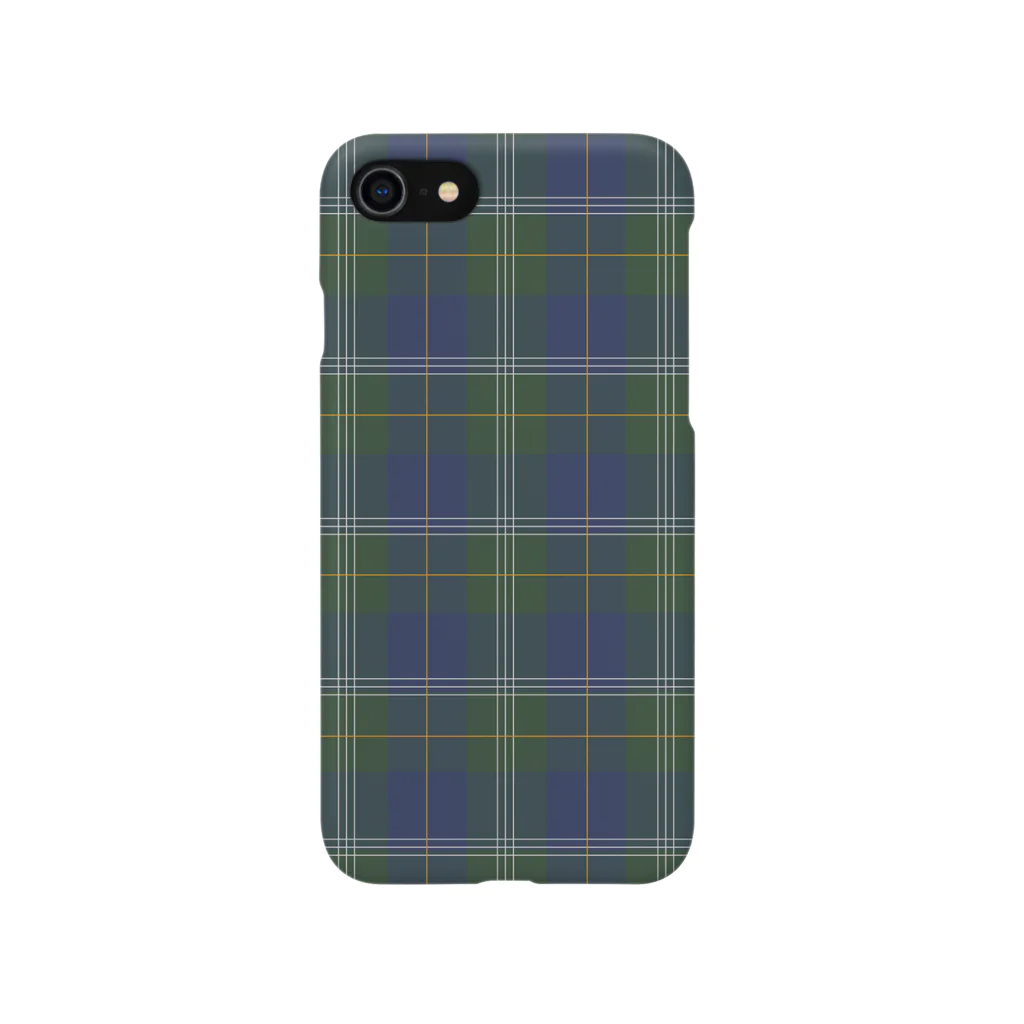 BAKELYのNV×GR PLAID スマホケース