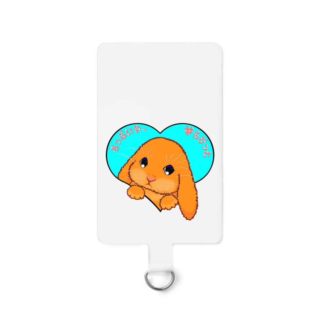 LalaHangeulのろっぷいやーらびっと　日本語バージョン Smartphone Strap