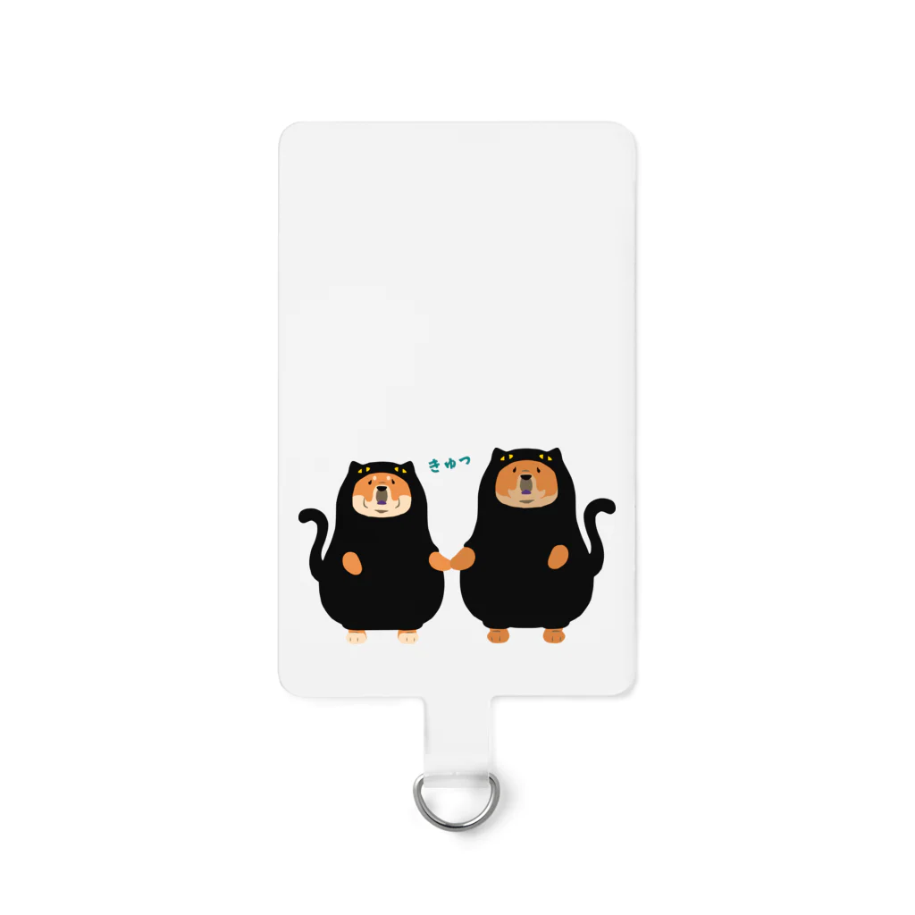 Qooroの猫かぶりチャウさん　手つなぎ兄弟 Smartphone Strap
