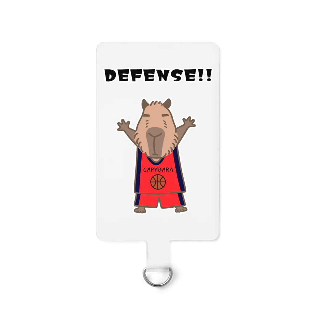 ハナのお店のカピバラのディフェンス Smartphone Strap