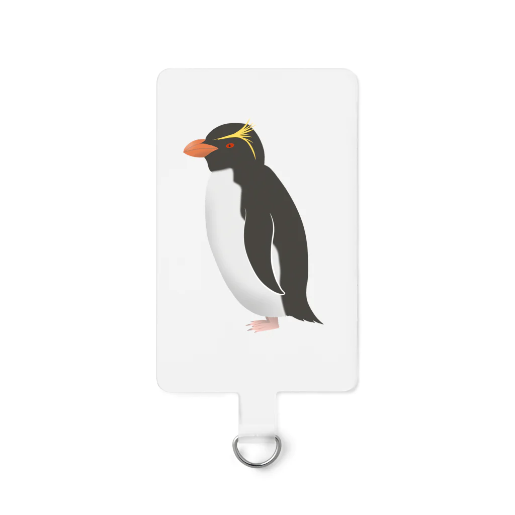 とりれんこの【寄付】ミナミイワトビペンギン Smartphone Strap