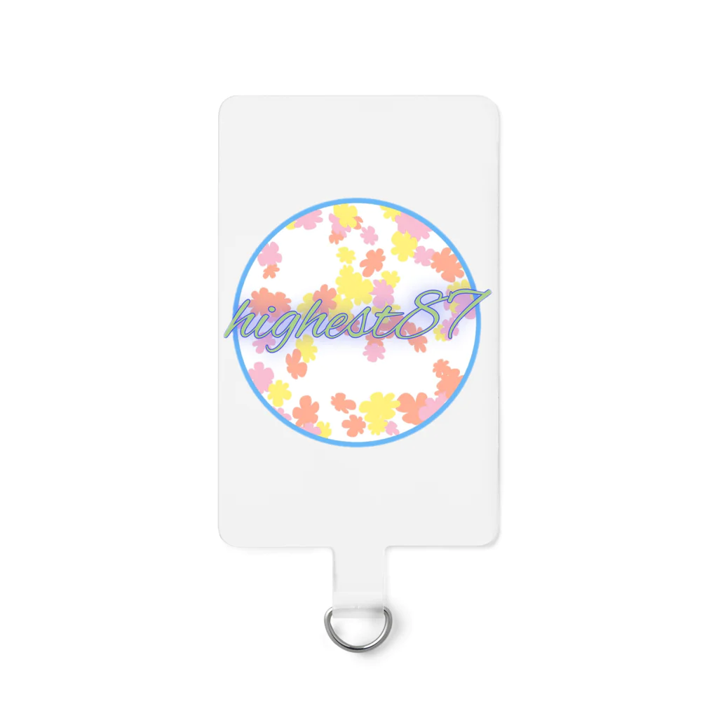 Happyーpop28c🎵のflower in the ball111 Smartphone Strap