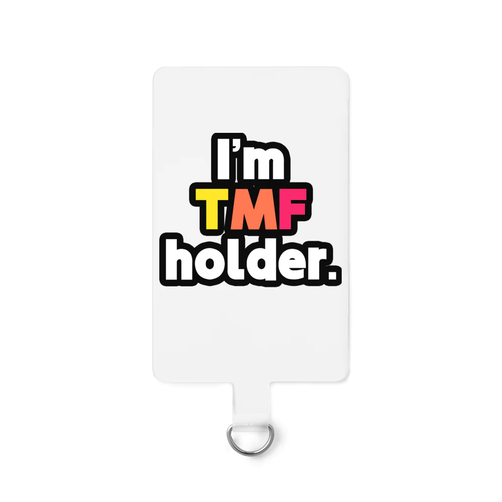 ゆでがえる(非正規こどおじでも底辺セミリタイアできますか?)のI'm TMF holder Smartphone Strap