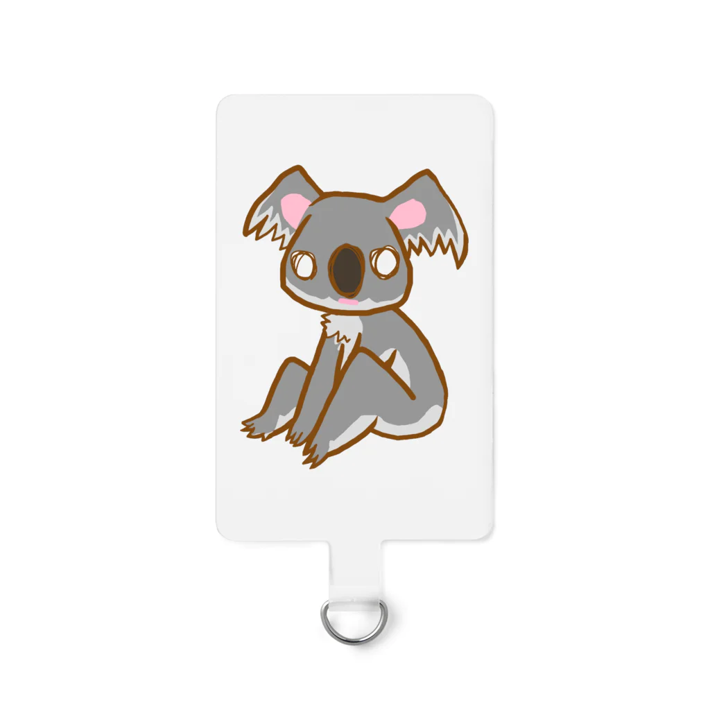 ＼(ナギノ)／動物図鑑イラストシリーズ増やしたい民のゆるコアラ Smartphone Strap