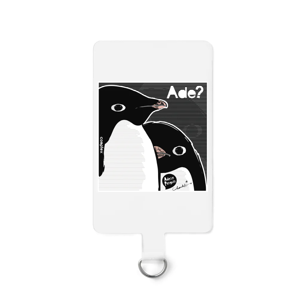 loveclonesのPENGUIN COMPLEX 0629 アデリーペンギンの人生 Smartphone Strap