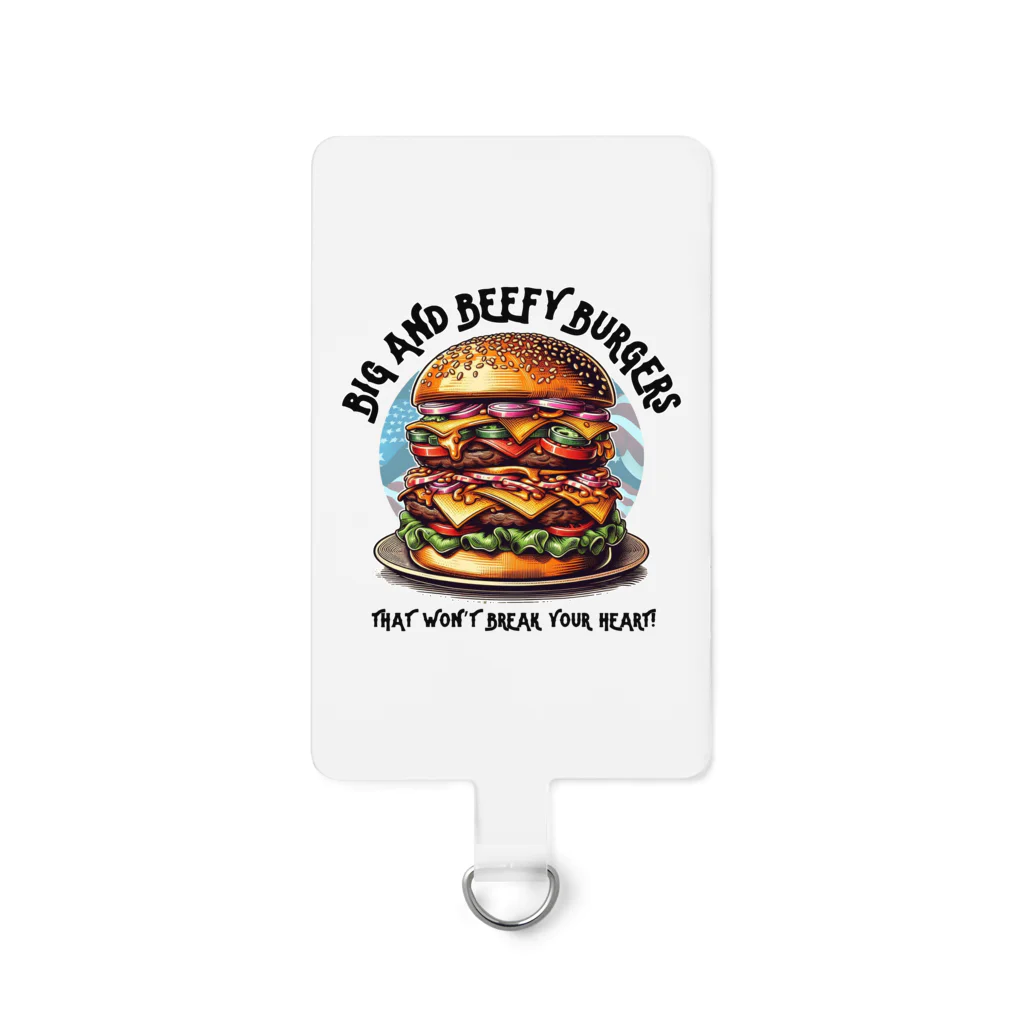 kazu_gのあなたを満足させるバーガーを! Smartphone Strap