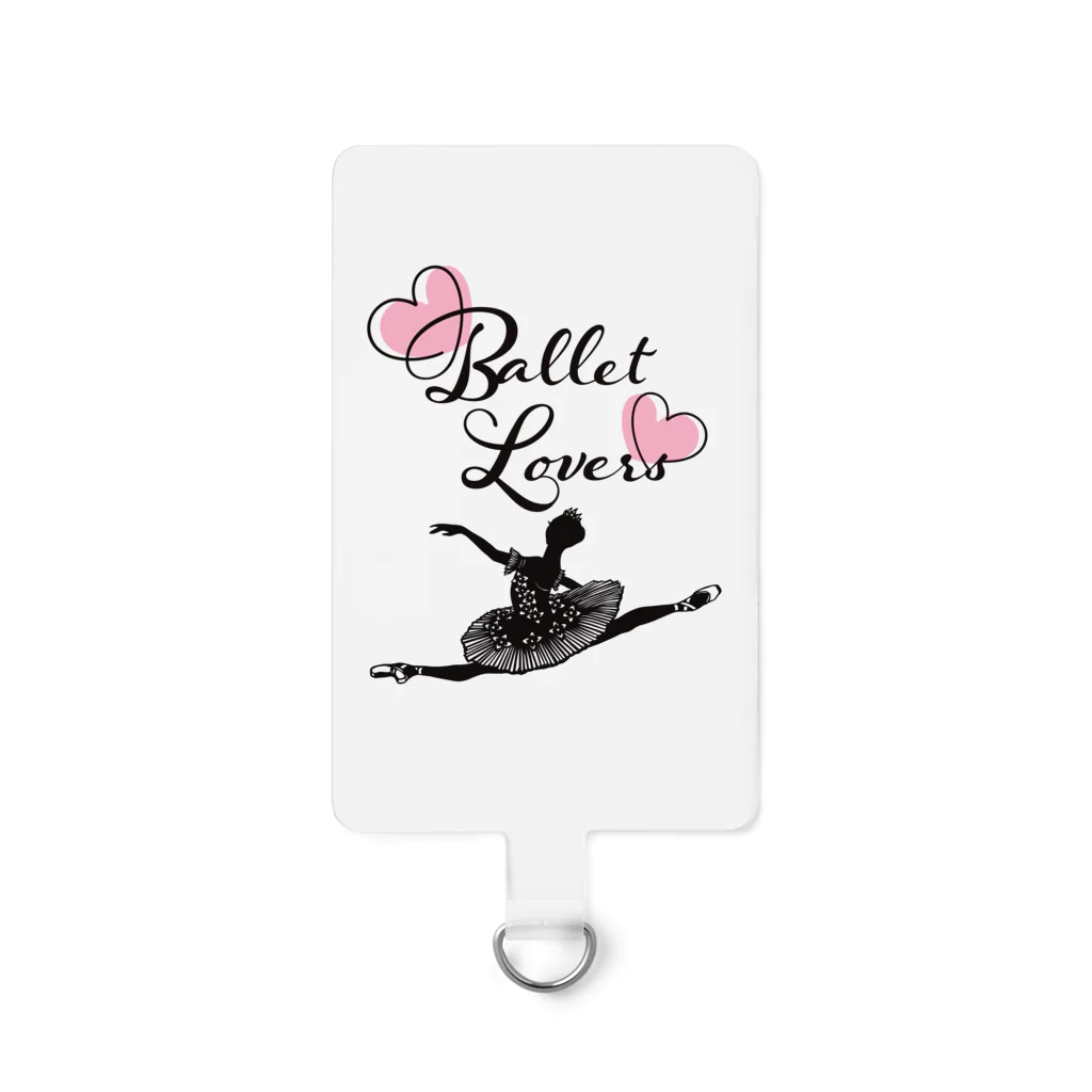 Saori_k_cutpaper_artのBallet Lovers Ballerina スマホストラップ