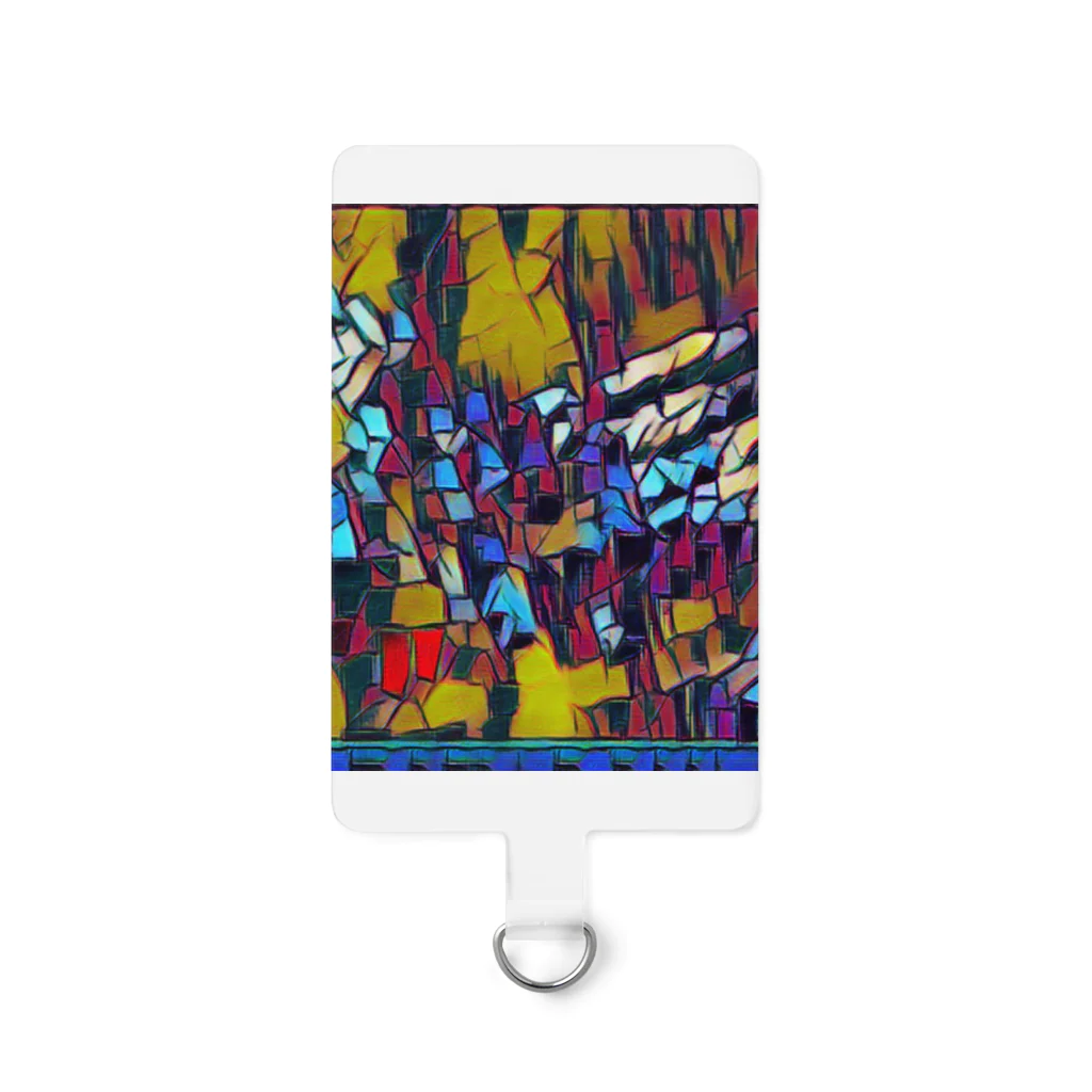 Try Anythingのbeautiful tiles コレクション Smartphone Strap