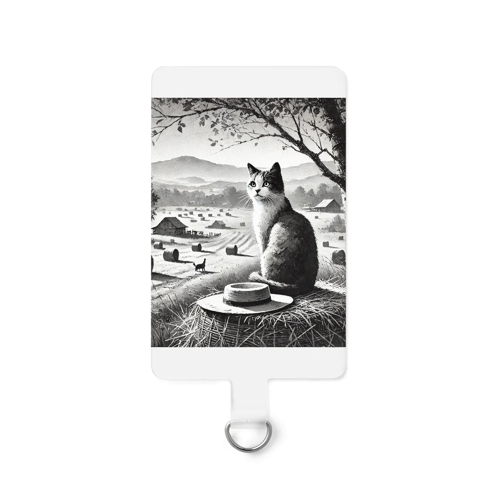 コニケアトリエの猫　街道 Smartphone Strap