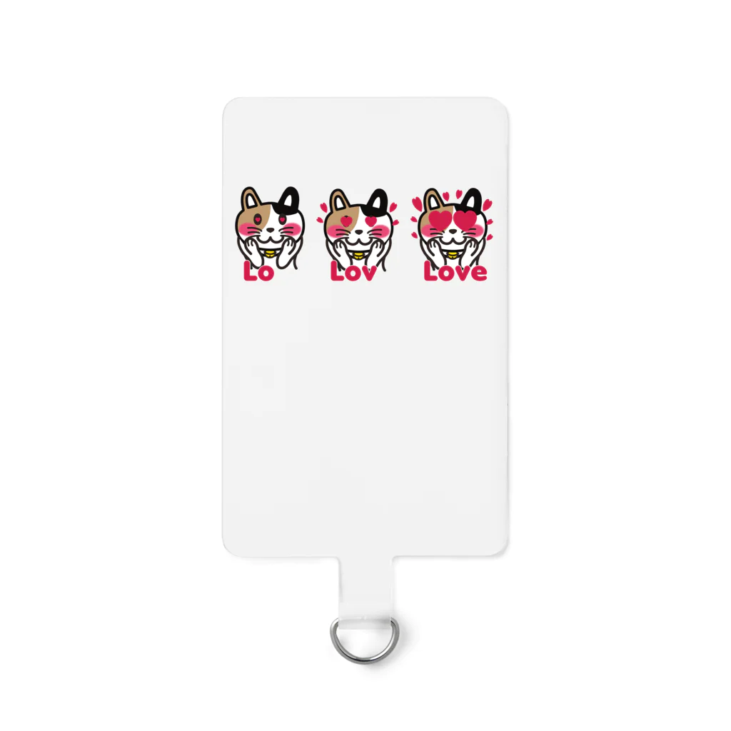 キッズモード某のねこLove Smartphone Strap