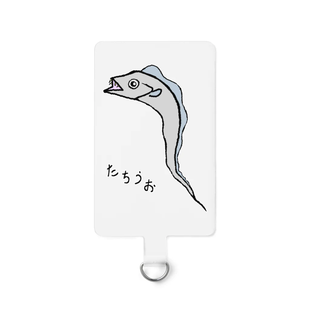 脂身通信Ｚの【魚シリーズ】太刀魚(タチウオ)♪2108 Smartphone Strap