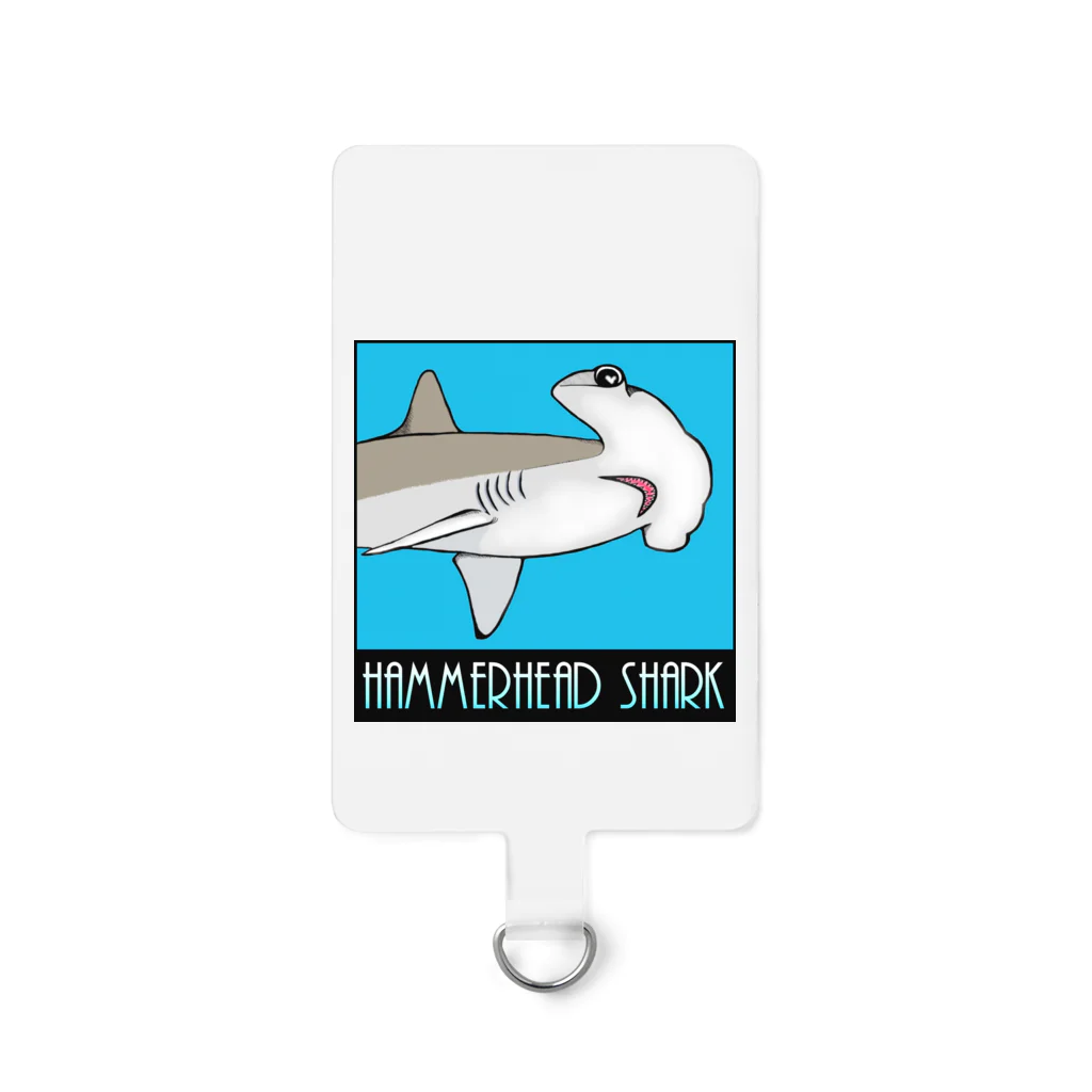 LalaHangeulのHammerhead shark(撞木鮫) Smartphone Strap