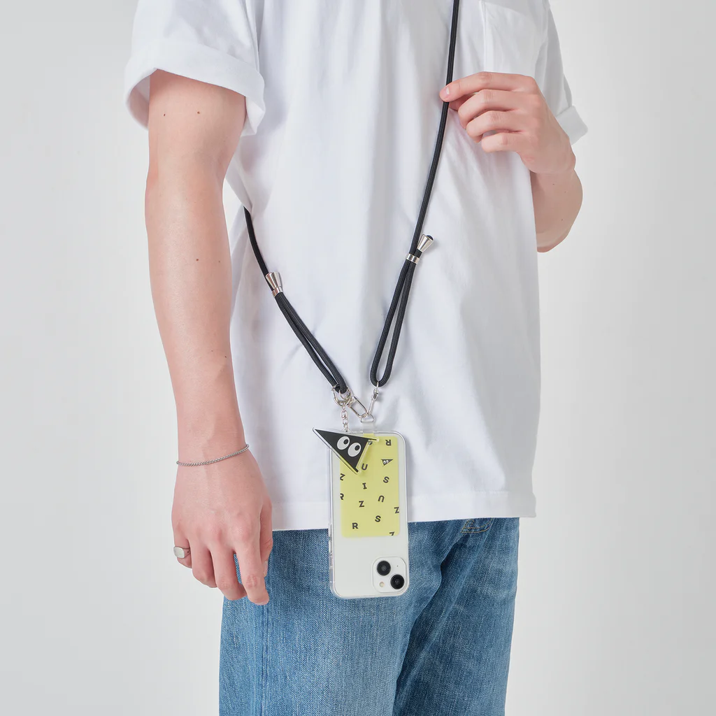 Amiの組子細工狐 Smartphone Strap