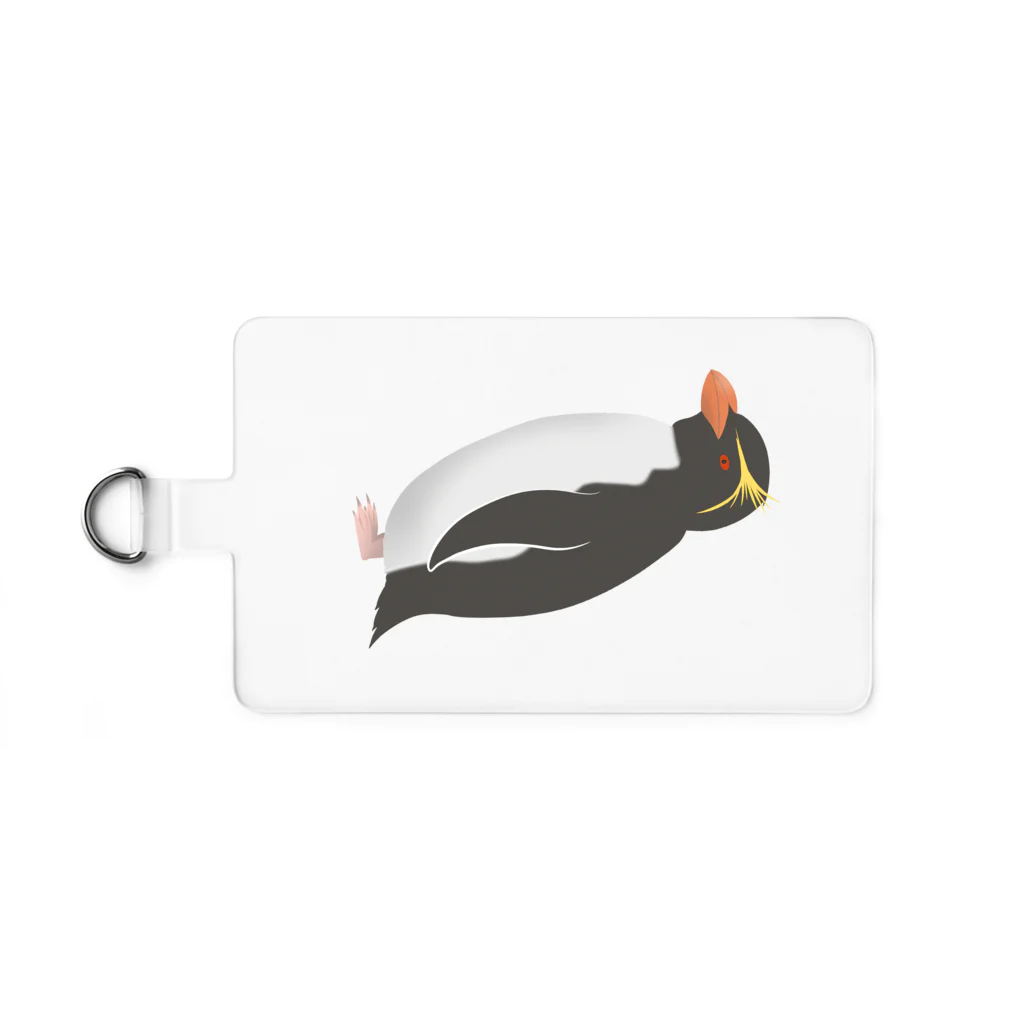 とりれんこの【寄付】ミナミイワトビペンギン Smartphone Strap