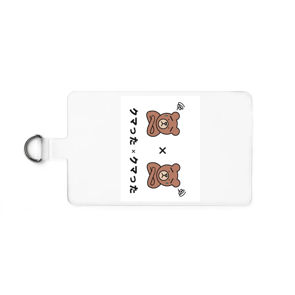 Aiyanのクマったクマった Smartphone Strap