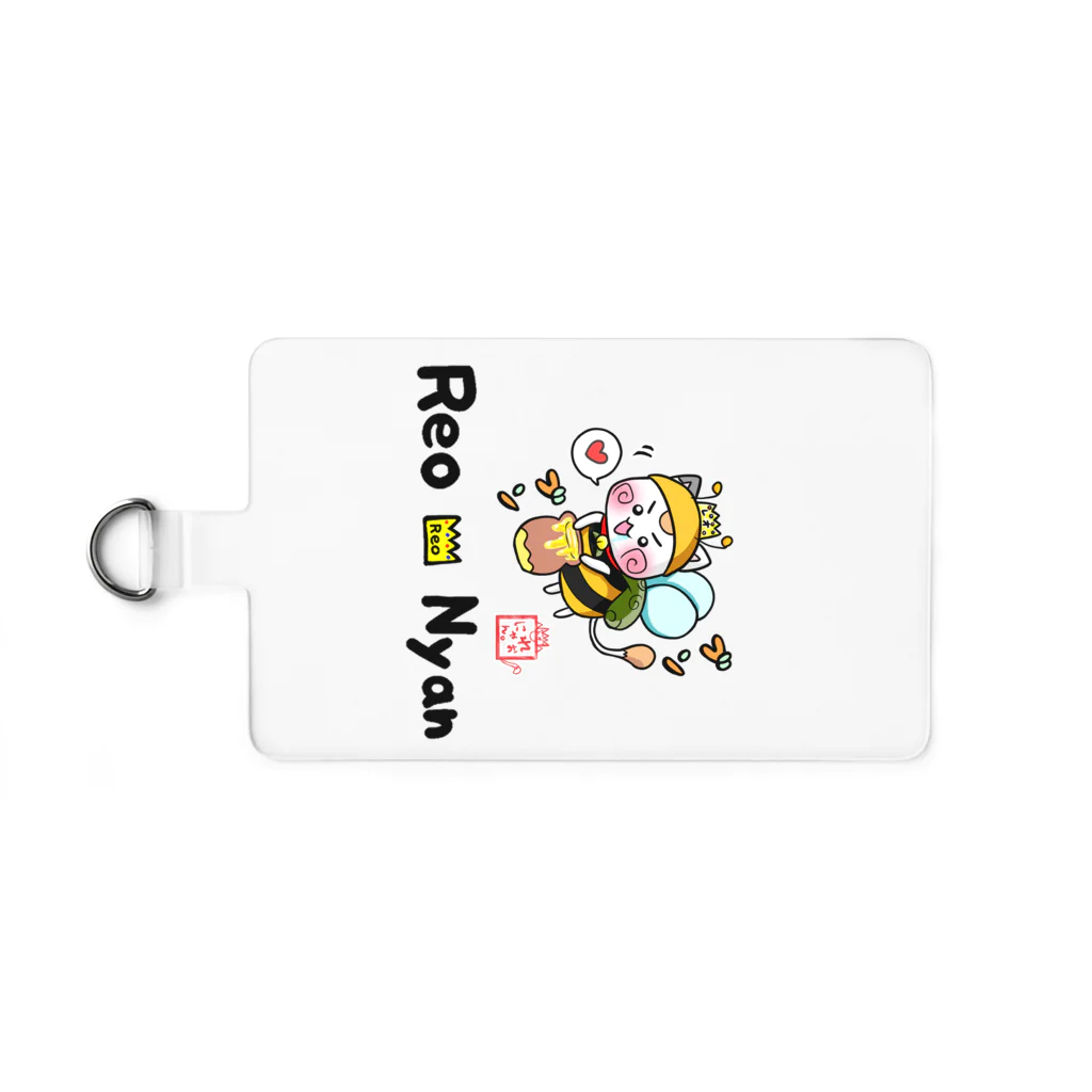 旅猫王子れぉにゃん👑😼公式(レイラ・ゆーし。)のみつばち☆旅猫王子れぉにゃん Smartphone Strap