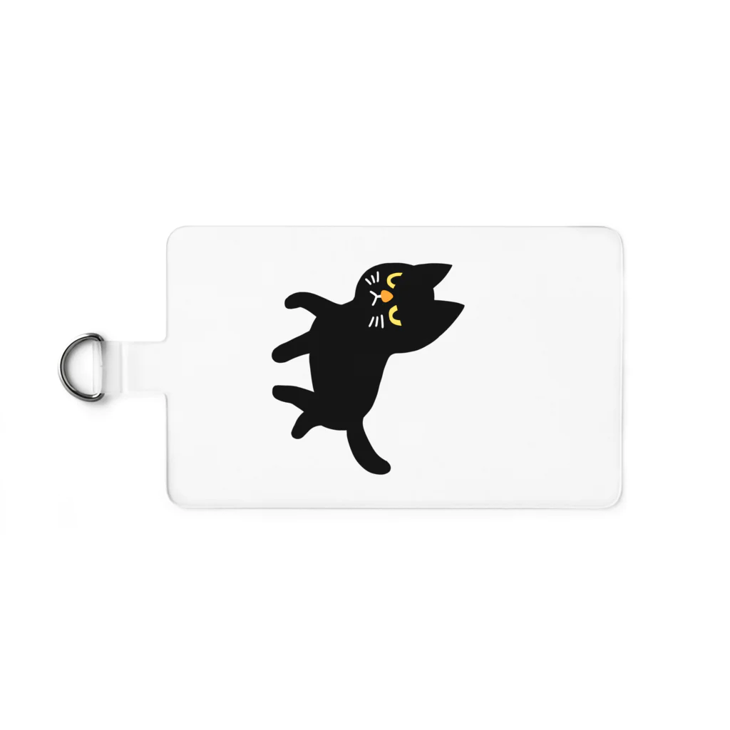 宇野のお店の黒猫ちゃん Smartphone Strap