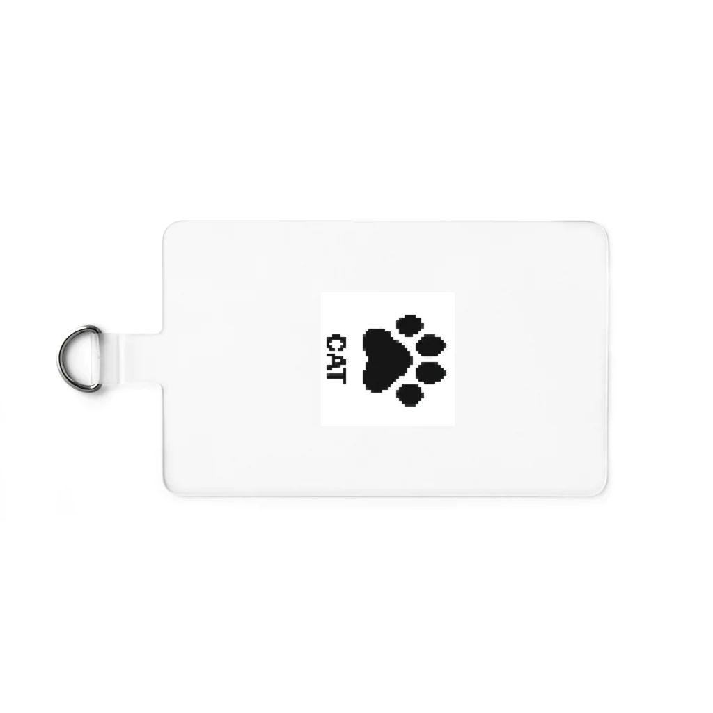 CAT DOGの猫肉球 Smartphone Strap