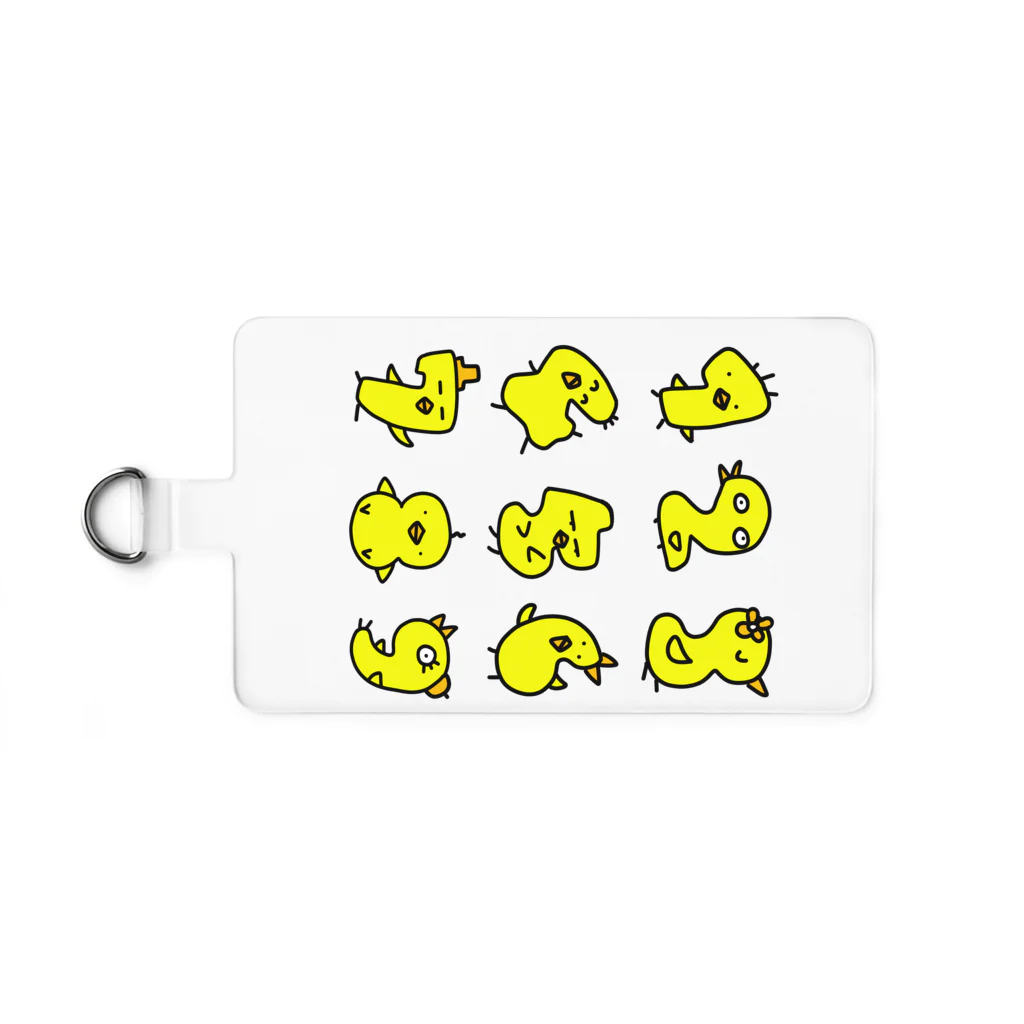 mayumayu-の🐤数字アヒル🐤 Smartphone Strap