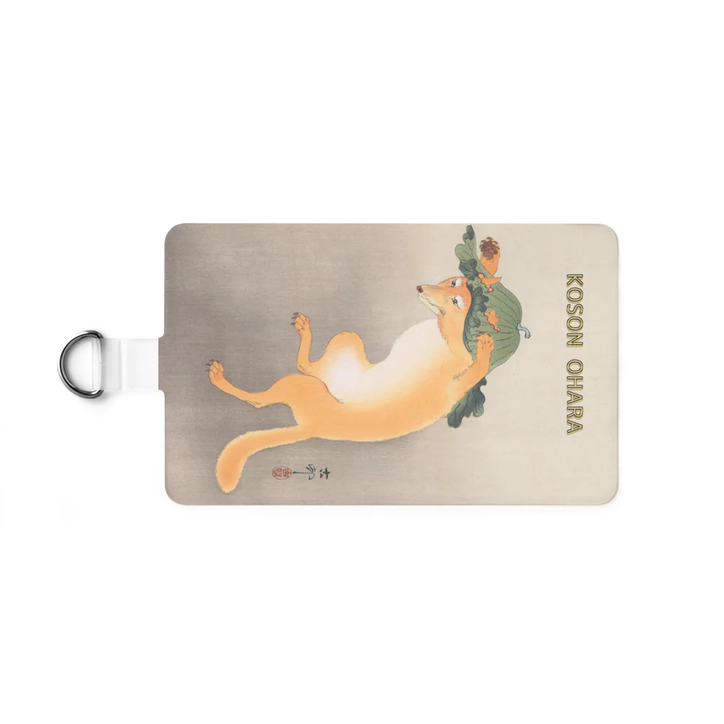 大正ロマン・昭和モダンの小原古邨 「踊る狐」より Smartphone Strap