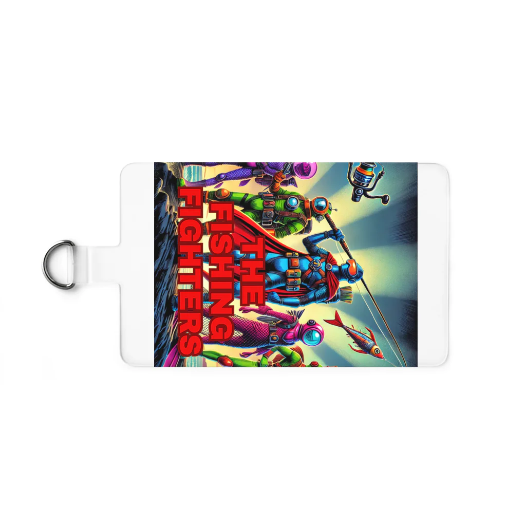 大王イカ太郎の釣りファイター Smartphone Strap