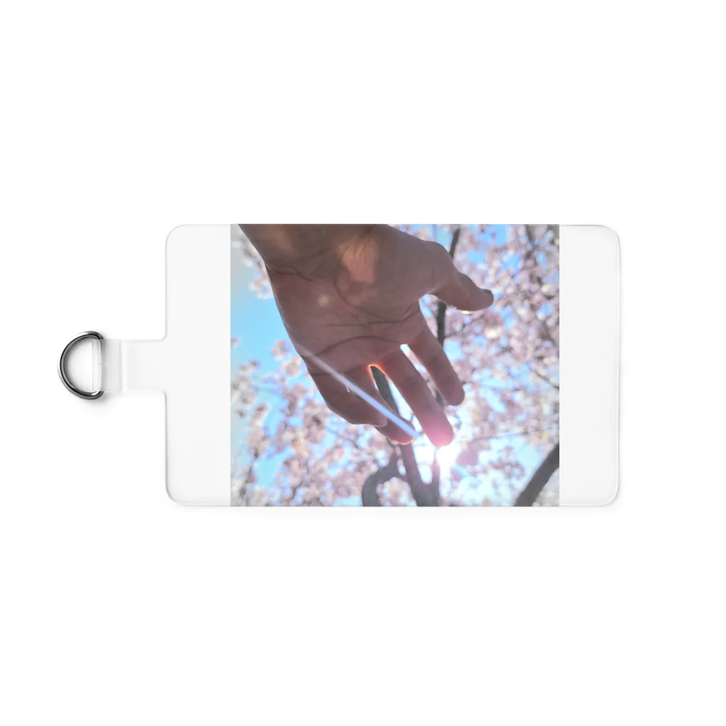 give my arm.のSAKURA Smartphone Strap