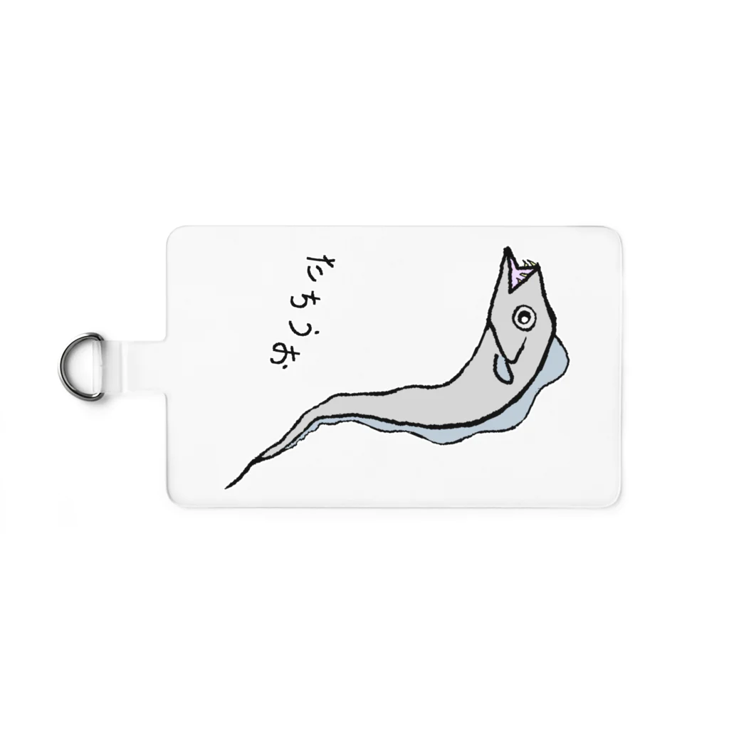 脂身通信Ｚの【魚シリーズ】太刀魚(タチウオ)♪2108 Smartphone Strap