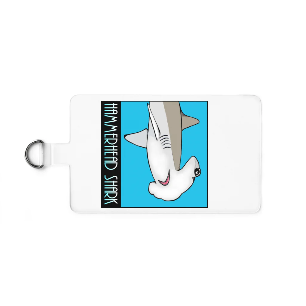 LalaHangeulのHammerhead shark(撞木鮫) Smartphone Strap
