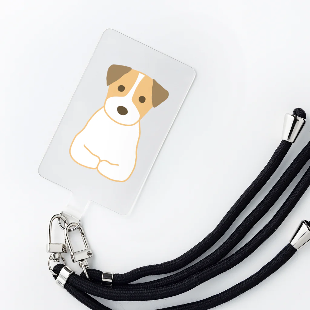 ゆいたっく／犬イラストの香箱 Smartphone Strap