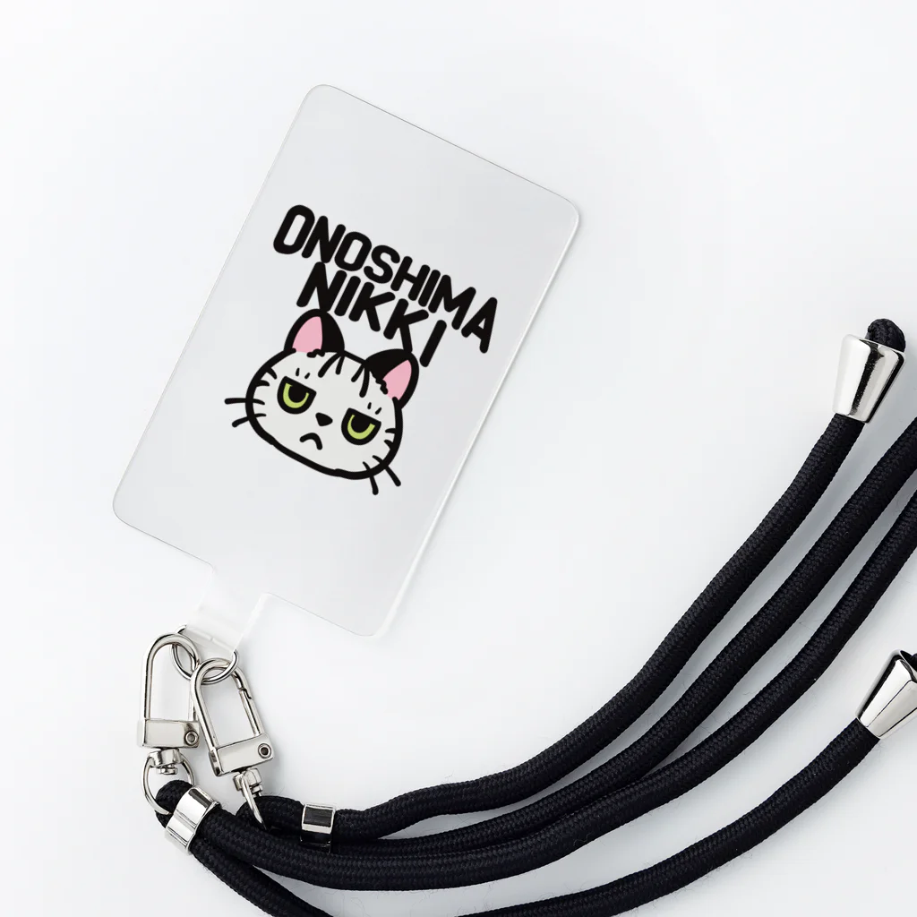 F-SOUL(エフソウル)のとらねこイチ Smartphone Strap