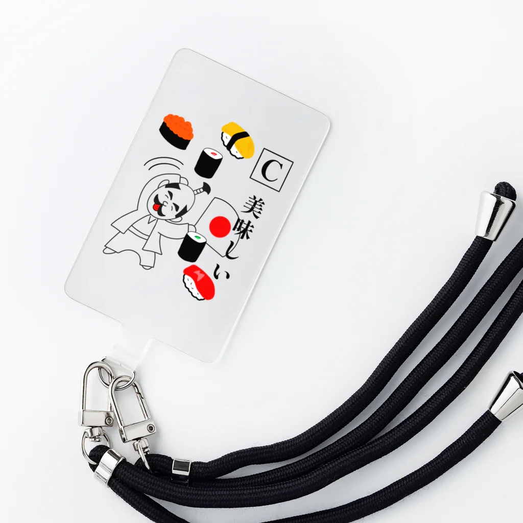 momolove のおいCでちょんまげ～ Smartphone Strap