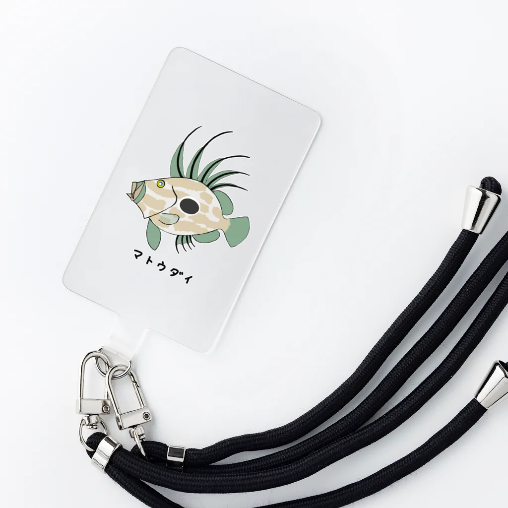 脂身通信Ｚの【魚シリーズ】マトウダイ♪1910 Smartphone Strap