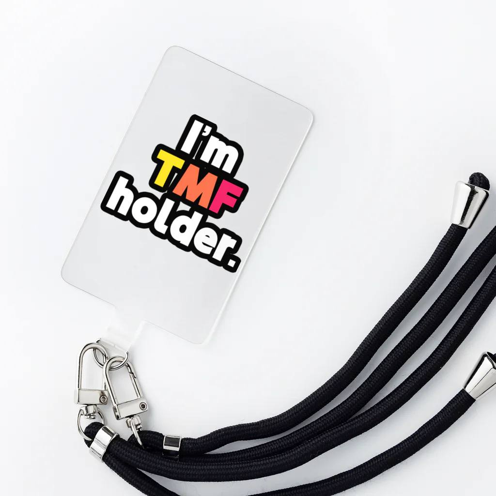 ゆでがえる(非正規こどおじでも底辺セミリタイアできますか?)のI'm TMF holder Smartphone Strap