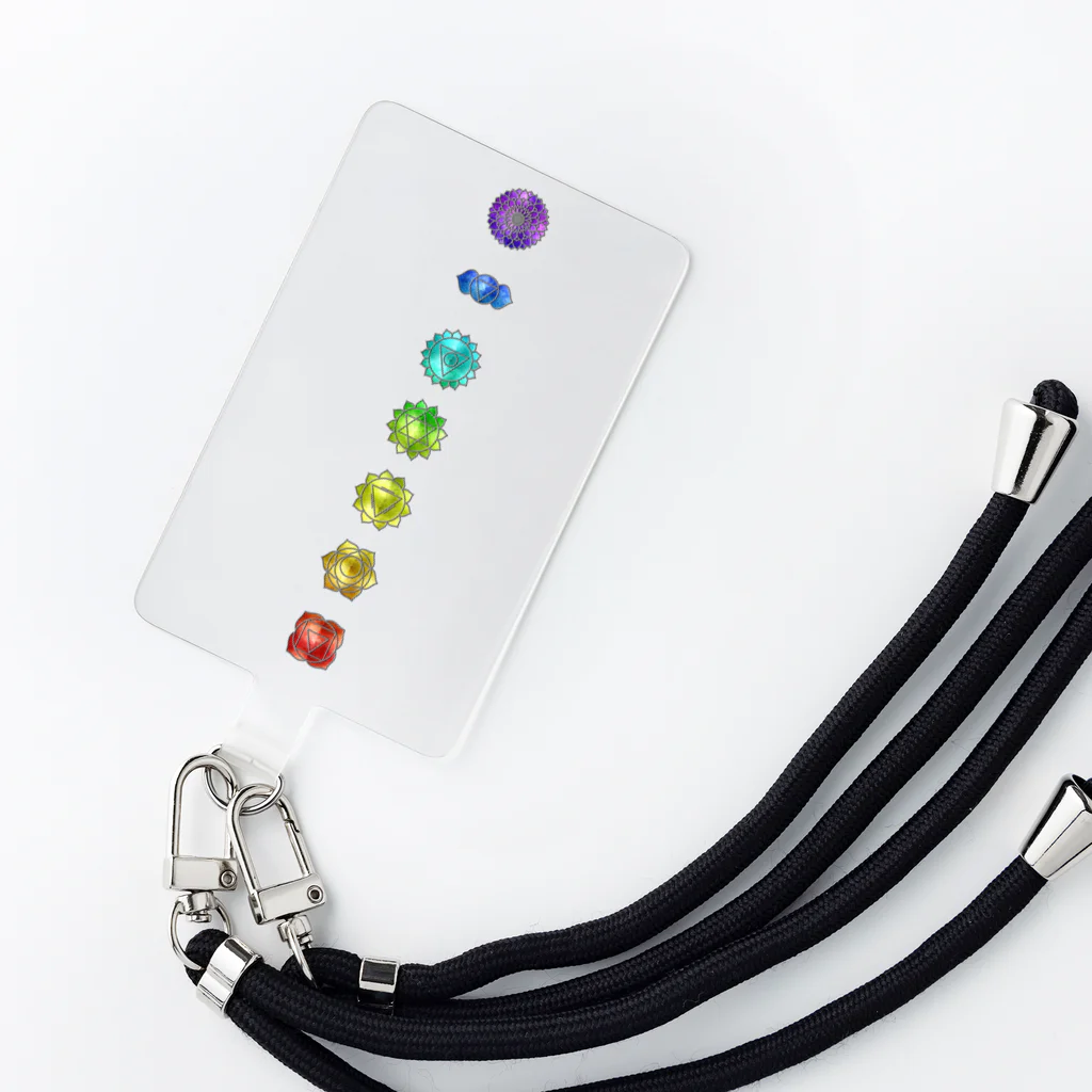 PuRuPeYuRaⓇのSeven chakras Smartphone Strap