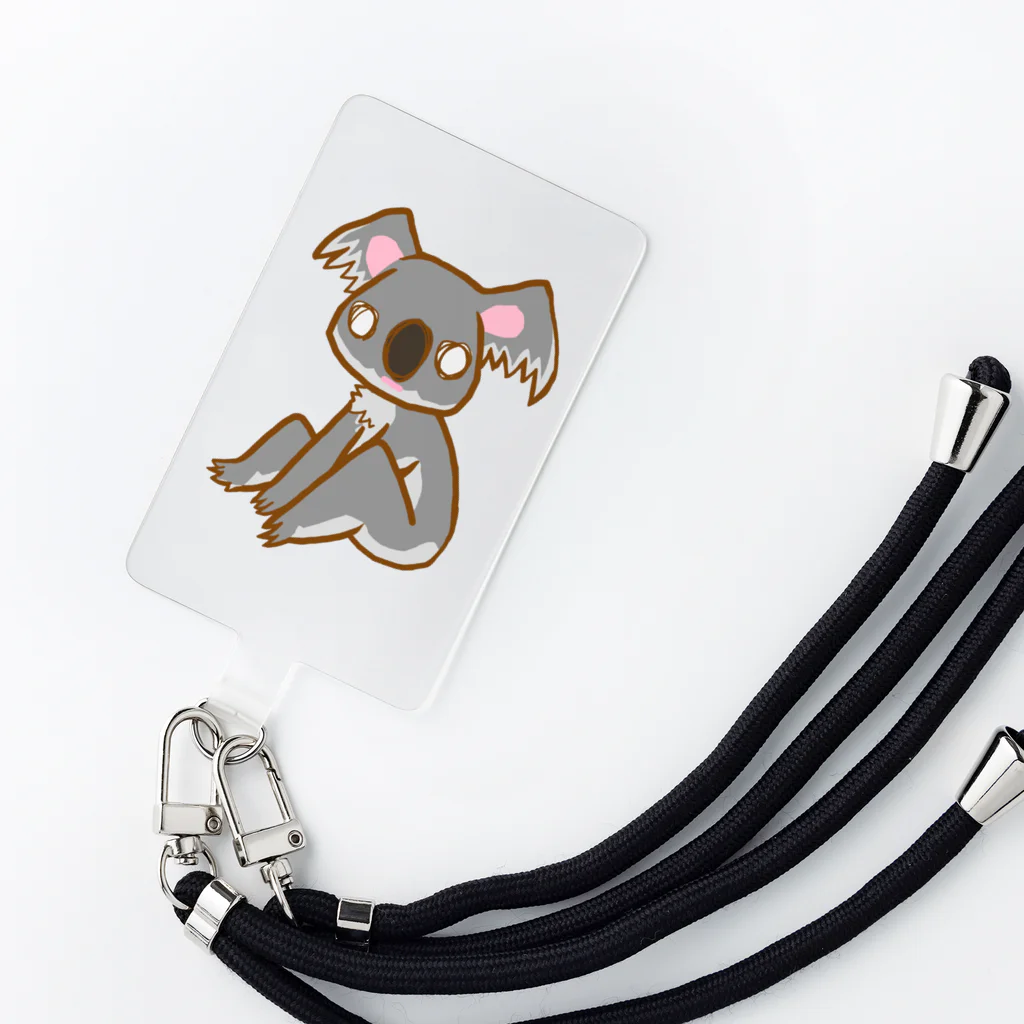 ＼(ナギノ)／動物図鑑イラストシリーズ増やしたい民のゆるコアラ Smartphone Strap