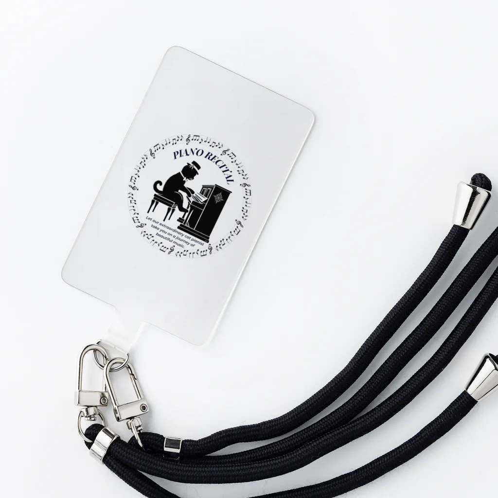 lblの猫のピアノ演奏会 Smartphone Strap