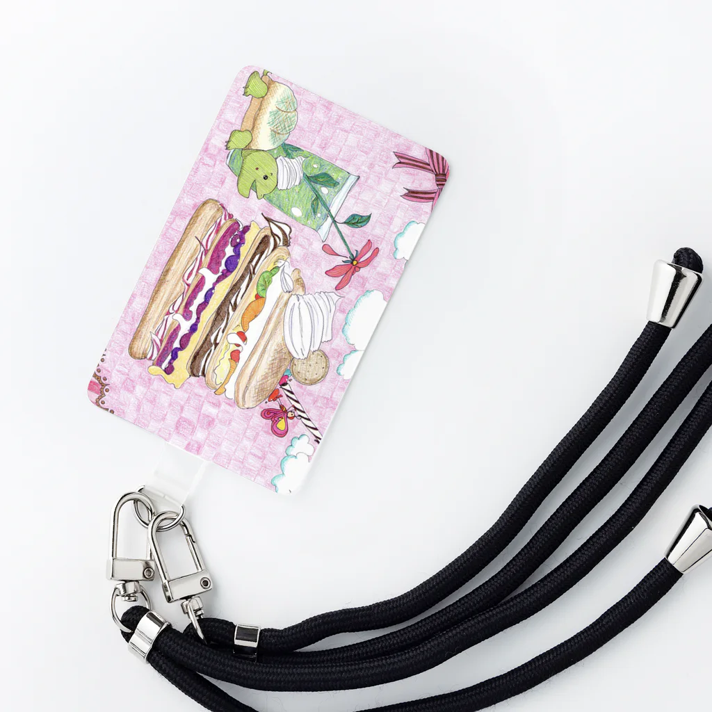 つぎのカメロンパンケーキ Smartphone Strap