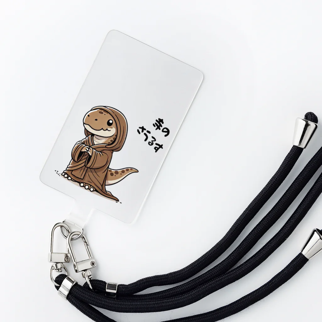 NISSINのてらのさうるす Smartphone Strap