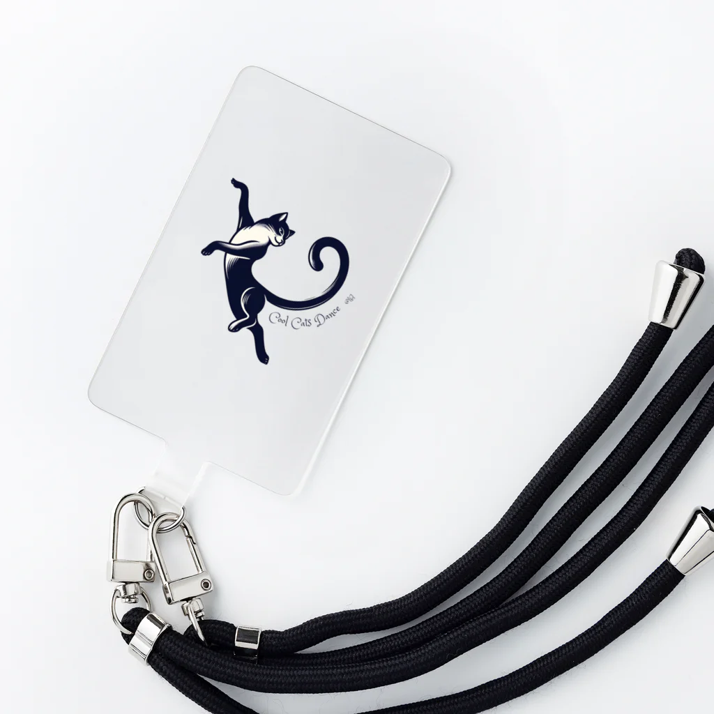 lblの猫のジャズダンス Smartphone Strap