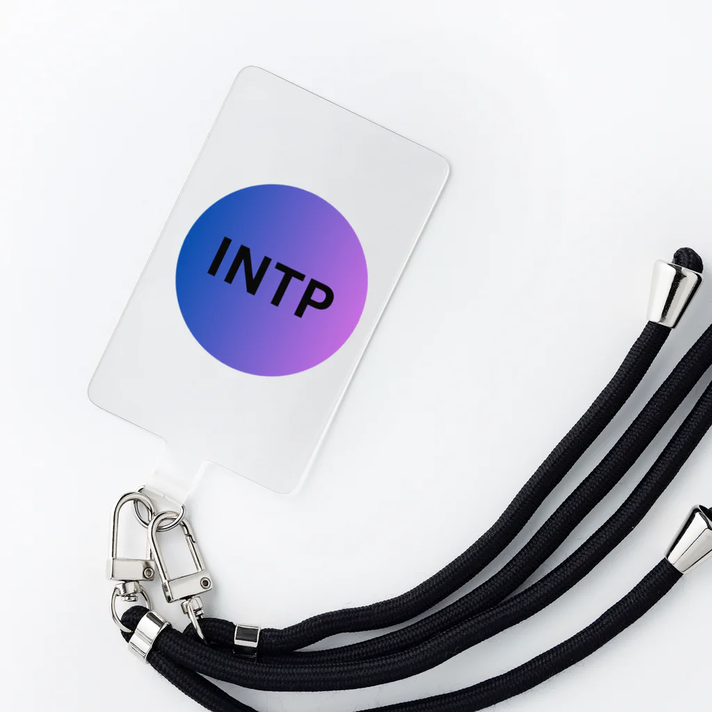 INTJ [智]のINTP（論理学者）の魅力 スマホストラップ