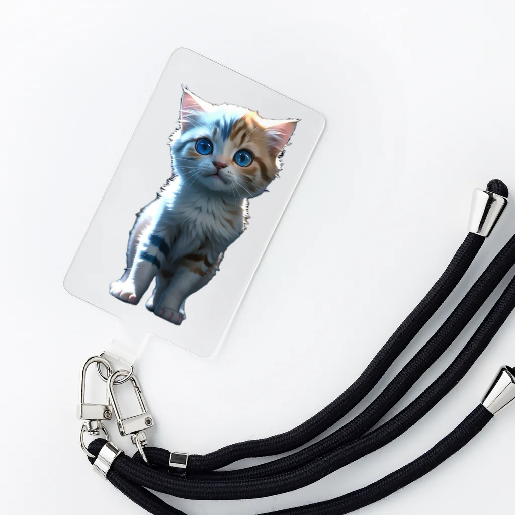 tunapotato-スズリ店-のMeow-velous【C】 Smartphone Strap