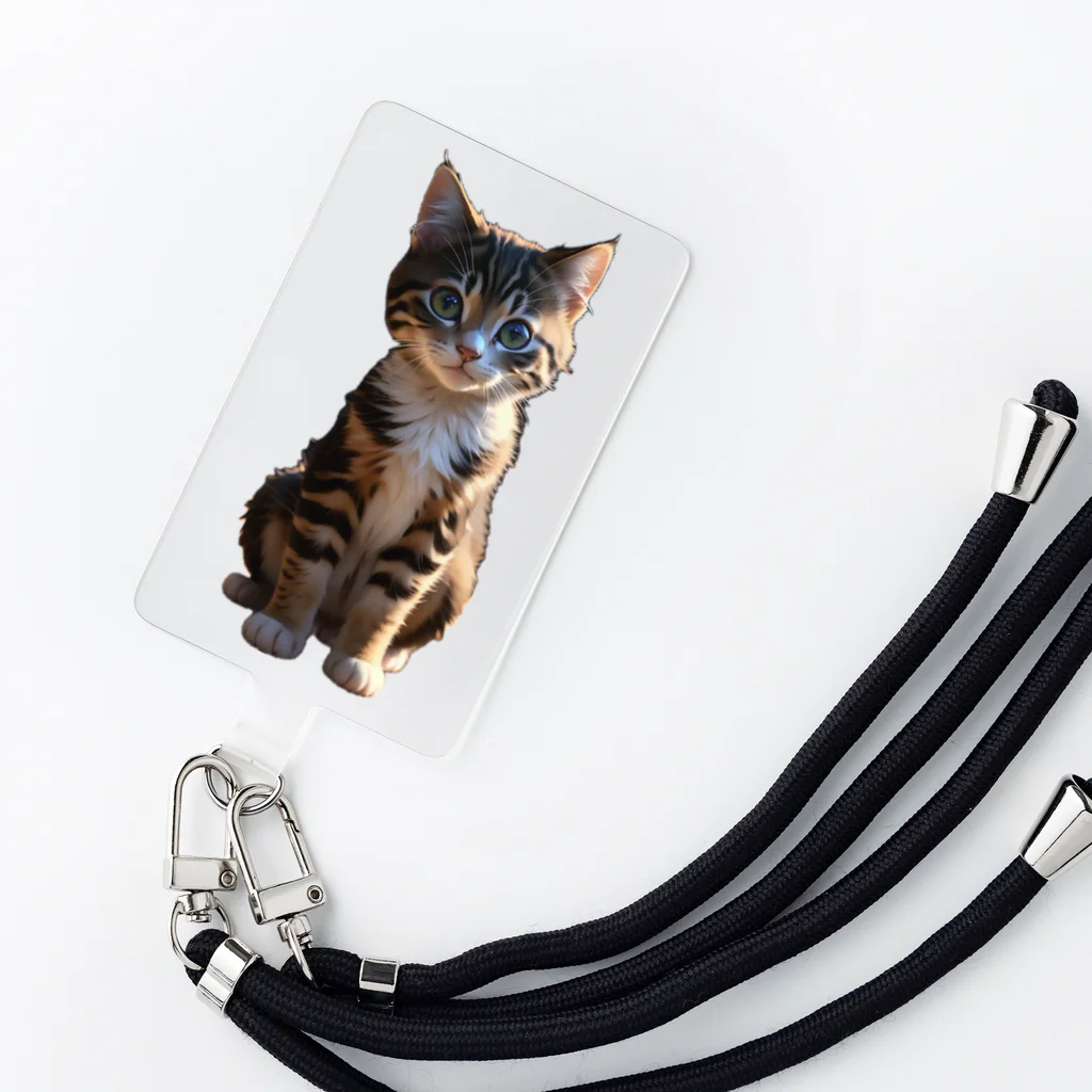 tunapotato-スズリ店-のMeow-velous 【A】 Smartphone Strap