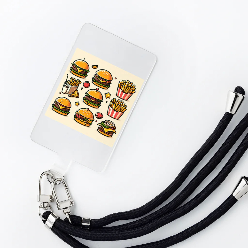 南国のハンバーガー Smartphone Strap