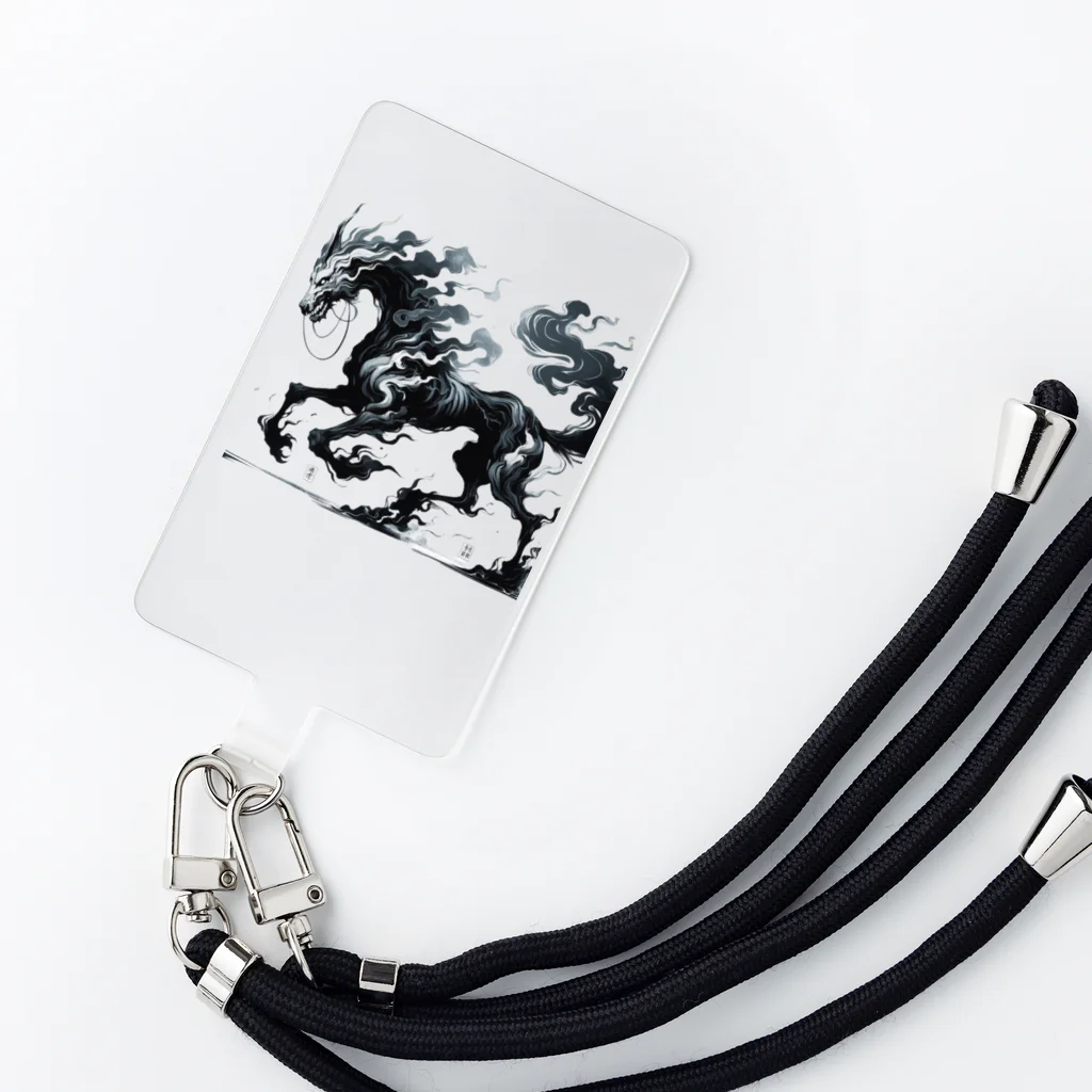 EIKATSU（和風テイスト）のshadow horse No3.5 Smartphone Strap