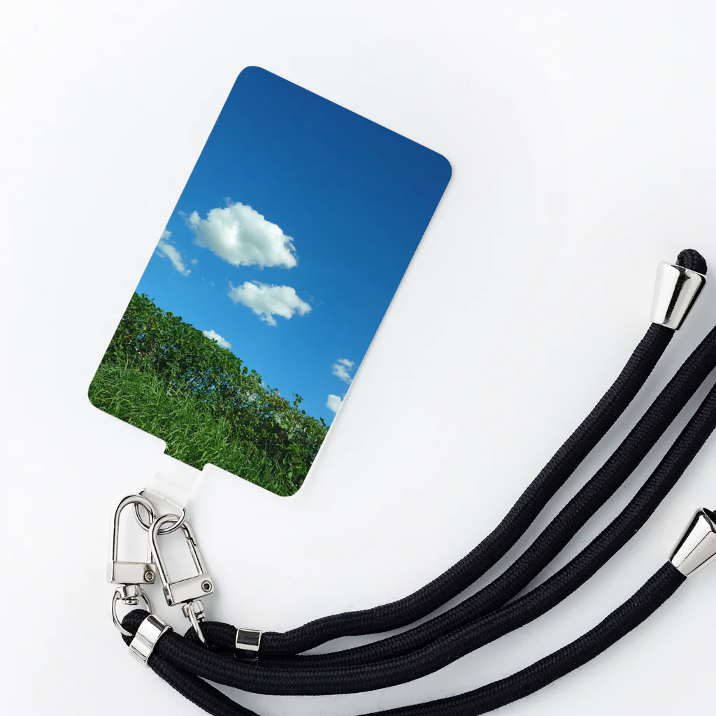 namaru1222の空と雲 Smartphone Strap