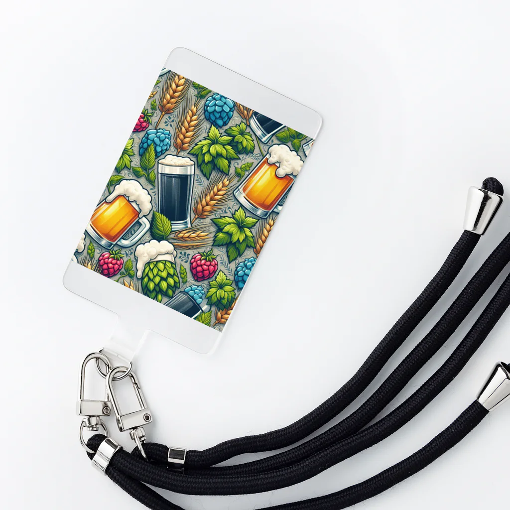 Yhiroのbeer Smartphone Strap