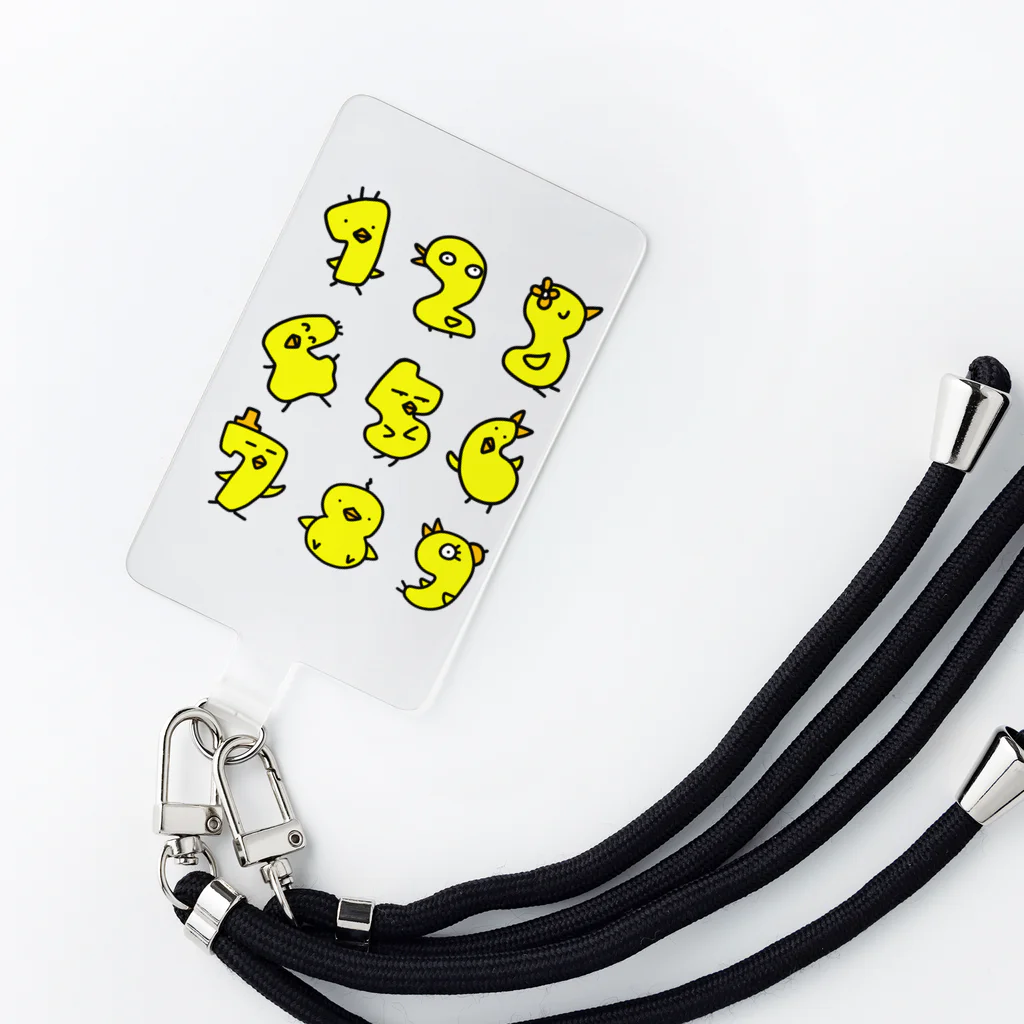 mayumayu-の🐤数字アヒル🐤 Smartphone Strap